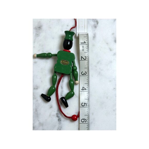 Vintage German Wooden Jumping Jacks / Hampelmann Nutcracker - Soldier Design - Picture 4 of 4